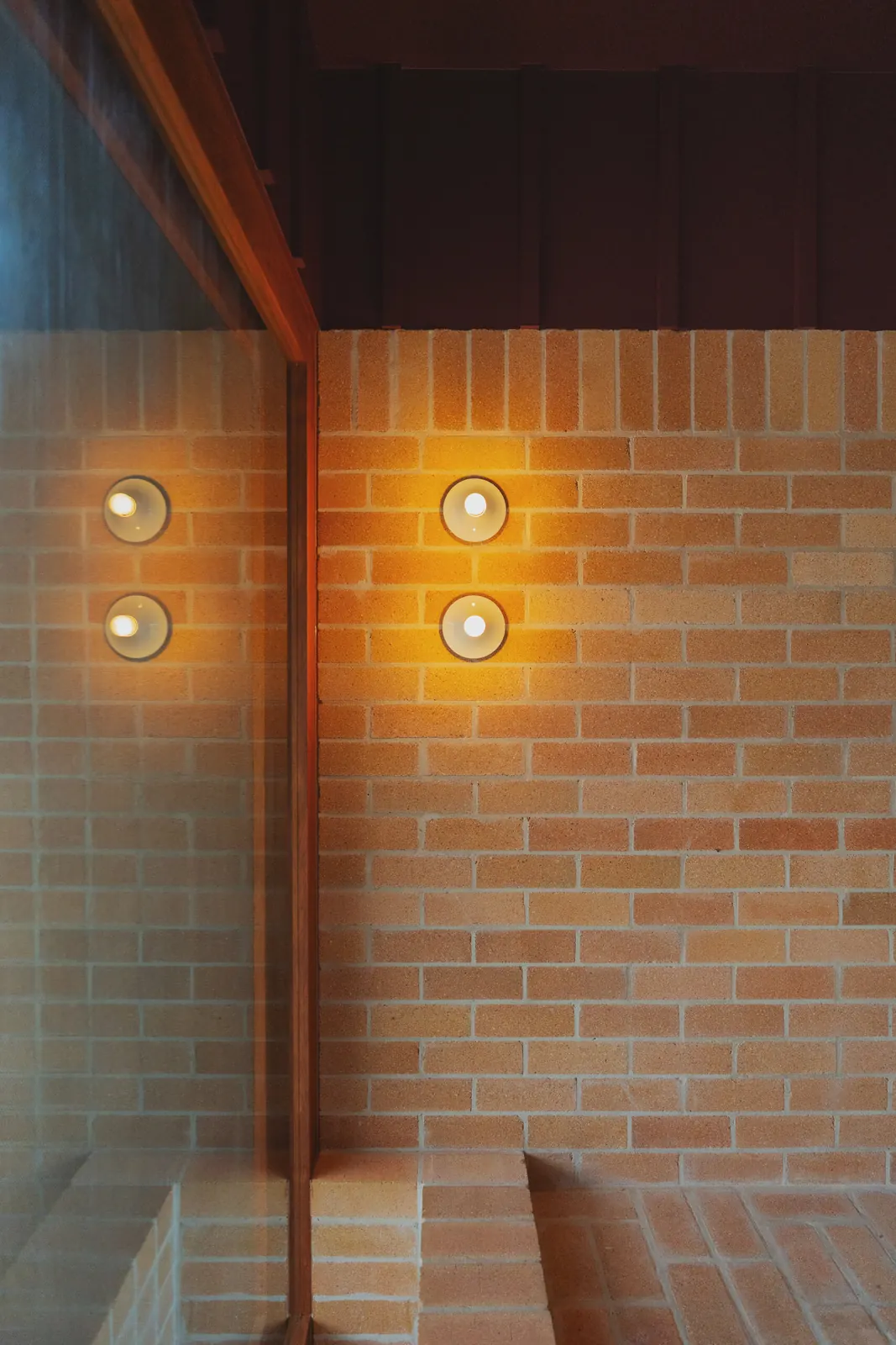 Brick wall lights