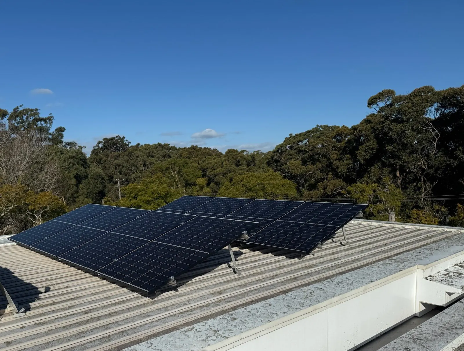 Australian-made Tindo solar panels after the system upgrade
